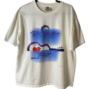VINTAGE | 1998 The Bridge Benefit Concert Graphic Tee - White + Multi-Color